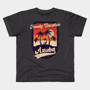 Aruba Family Vacation Kids T-Shirt